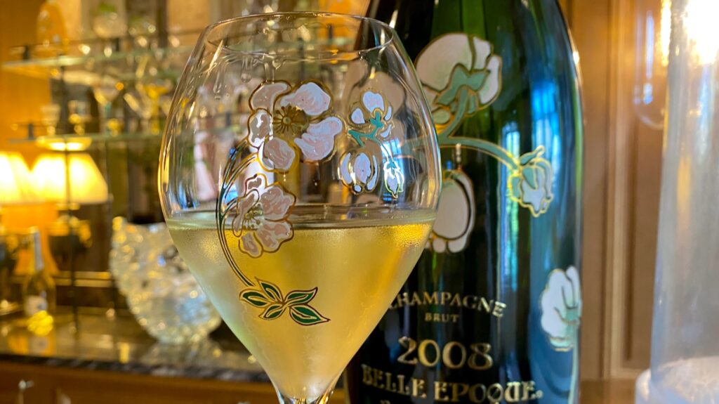 Perrier-Jouët Belle Epoque champagne at Maison Belle Époque in Épernay