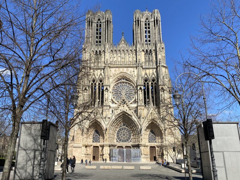 Cathédrale Notre-Dame de Reims（ランス・ノートル・ダム大聖堂）