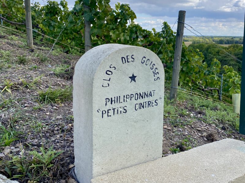 Borne Clos de Goisses (Mareuil sur Ay), Champagne Philipponnat